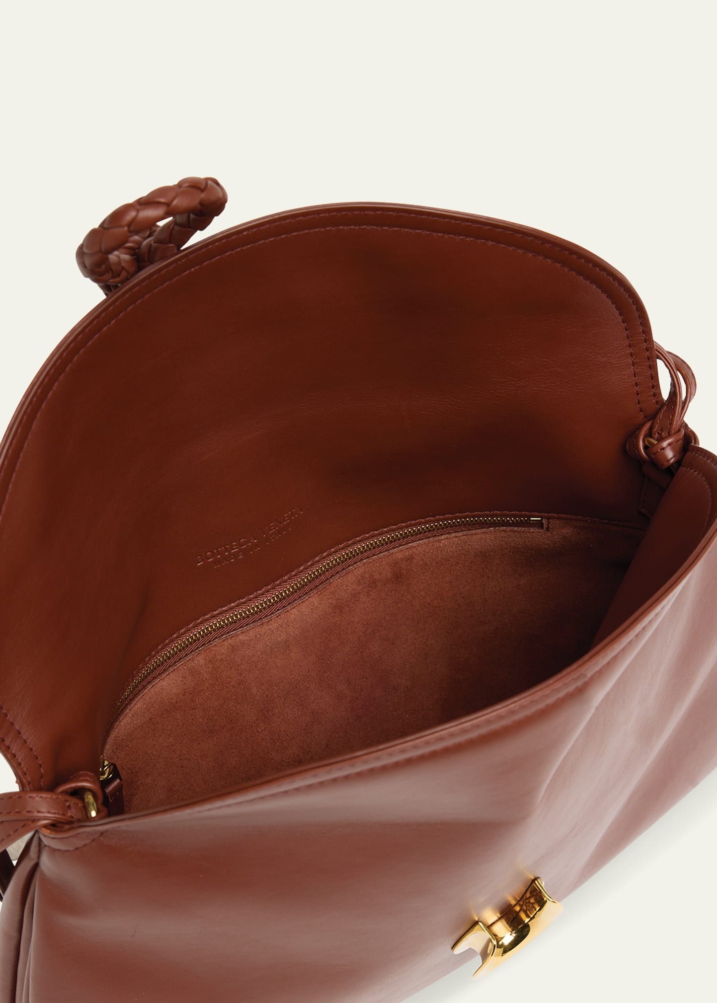 Liberta Medium Flap Leather Crossbody Bag - 4