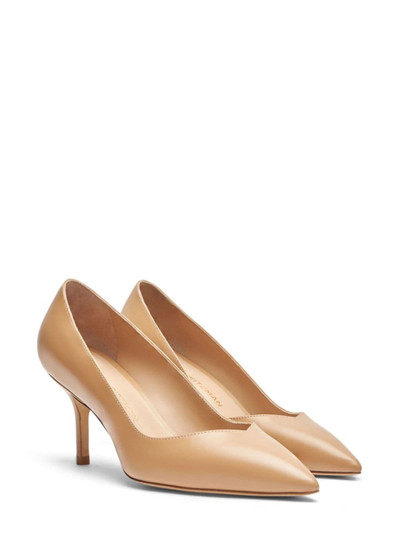 Stuart Weitzman Eva 50mm leather pumps outlook