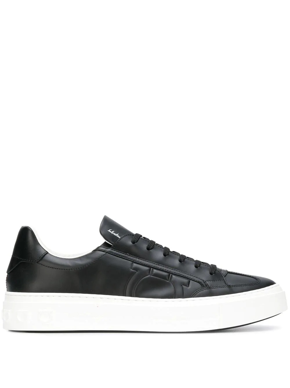 textured Gancio sneakers - 1