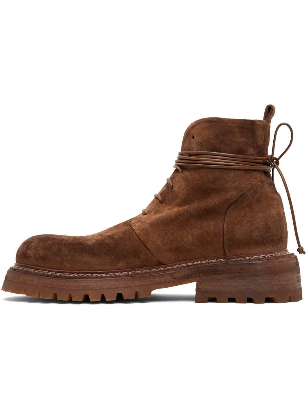 Brown Carrucola Combat Boots - 3