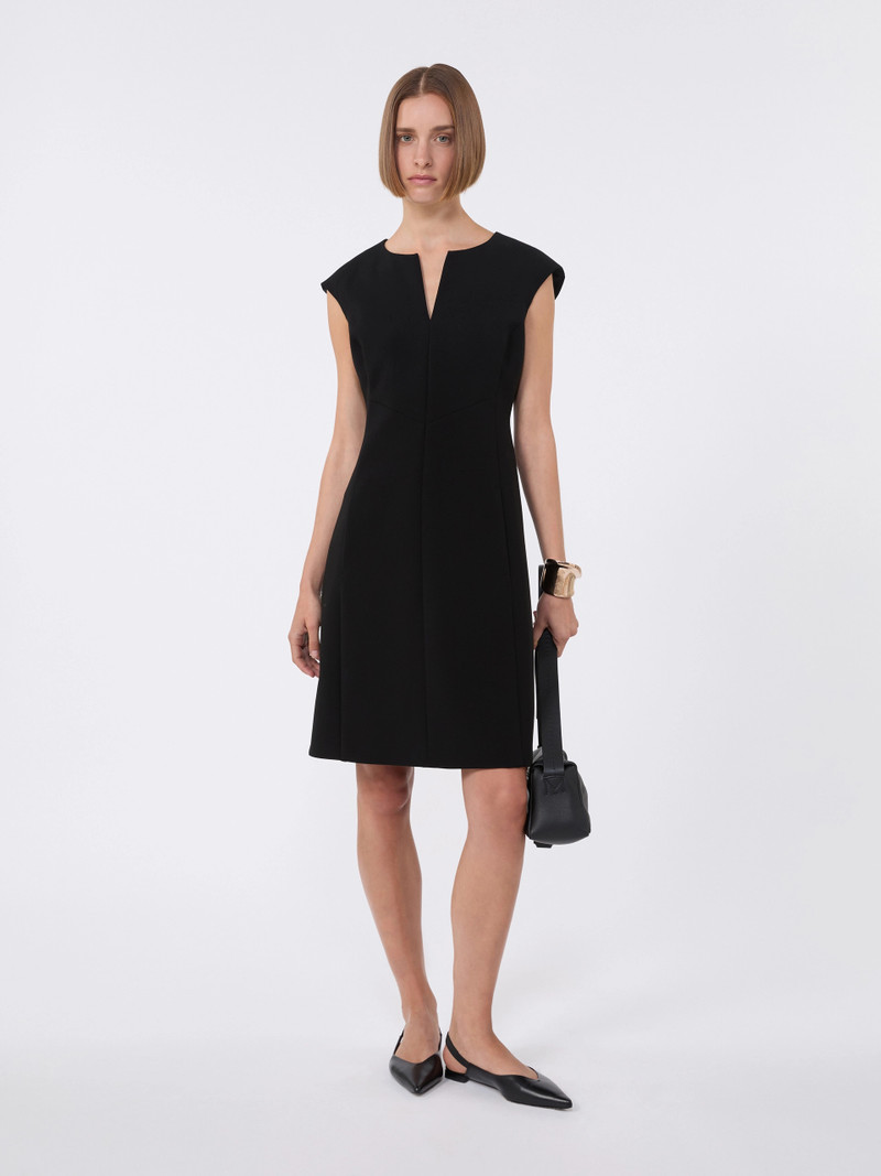 Max Mara Cady princess-line dress - BLACK outlook