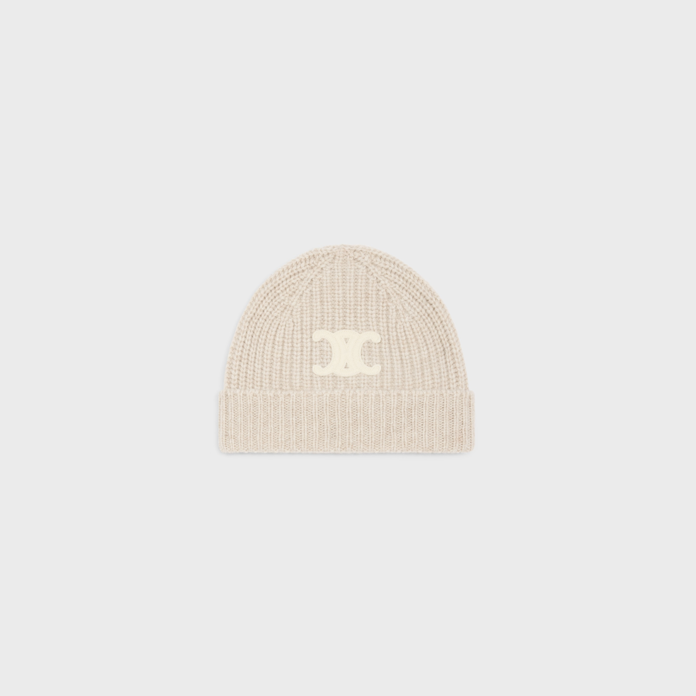triomphe beanie in seamless cashmere - 1
