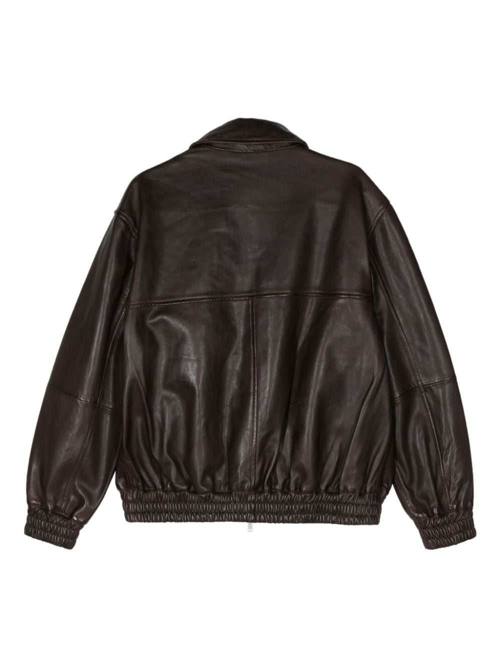 Piston leather zip-up jacket - 2
