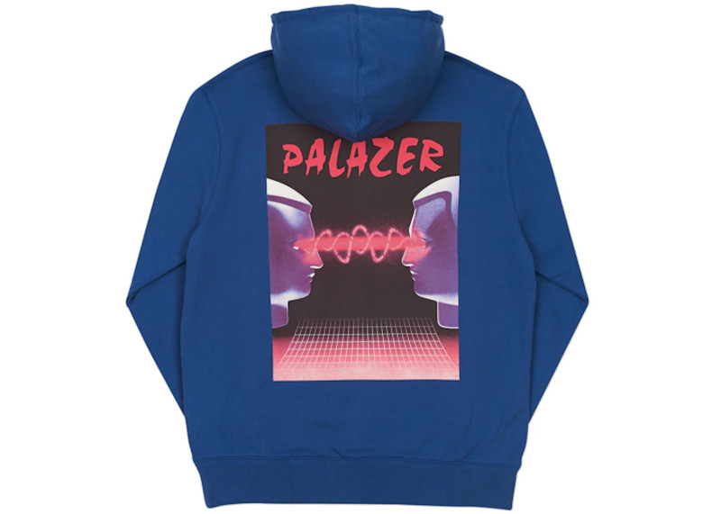 PALACE Palace Palazer Hood Blue outlook