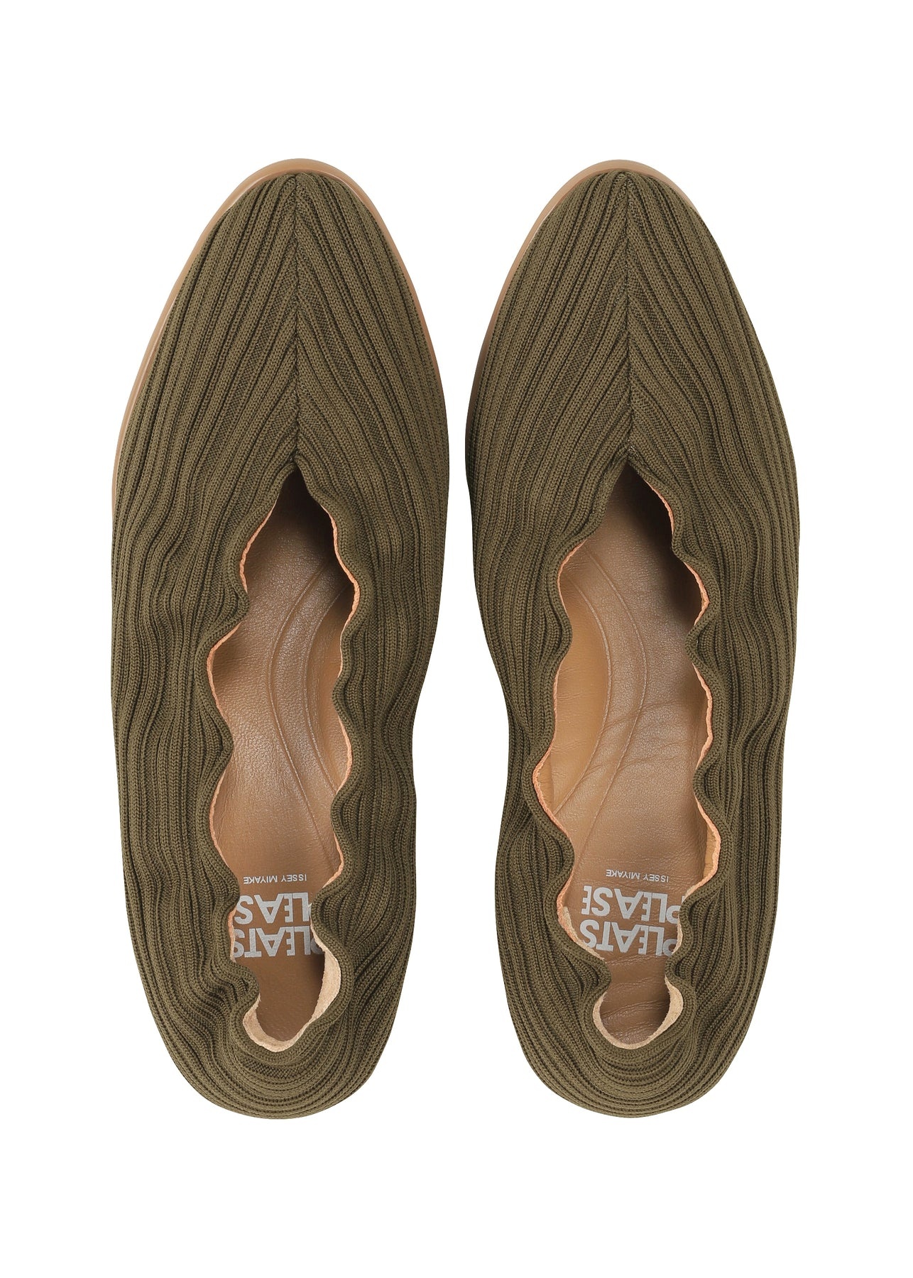 PLEATS BALLET SHOES - 4