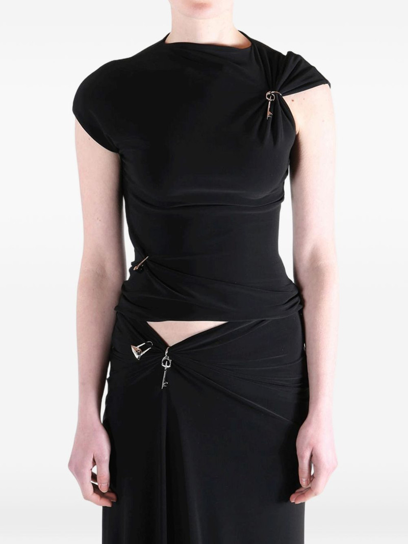 GRACE LING draped pin top outlook