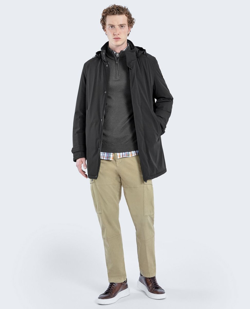 Paul & Shark Re 4X4 stretch Save the Sea carcoat outlook