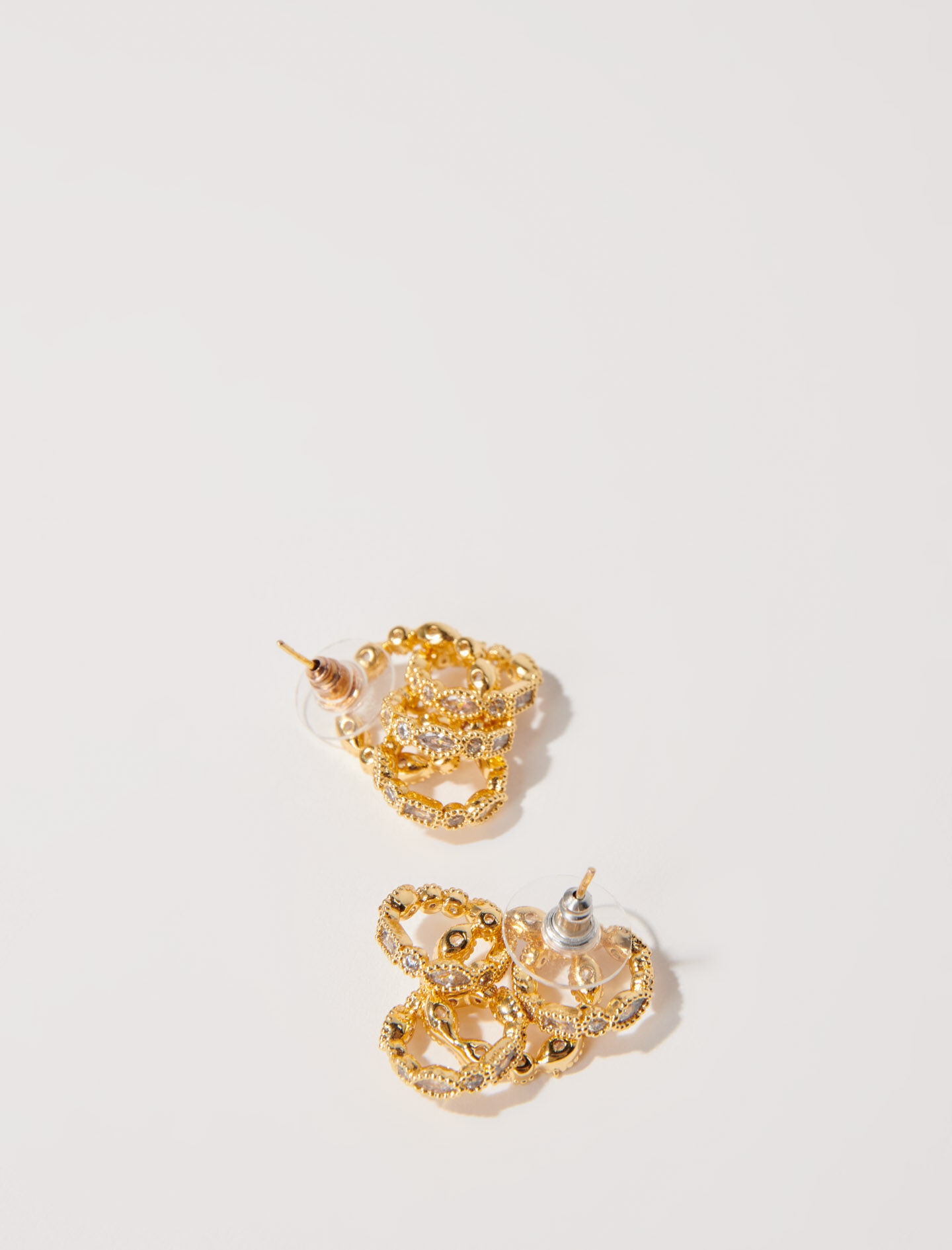 Gold earrings - 4