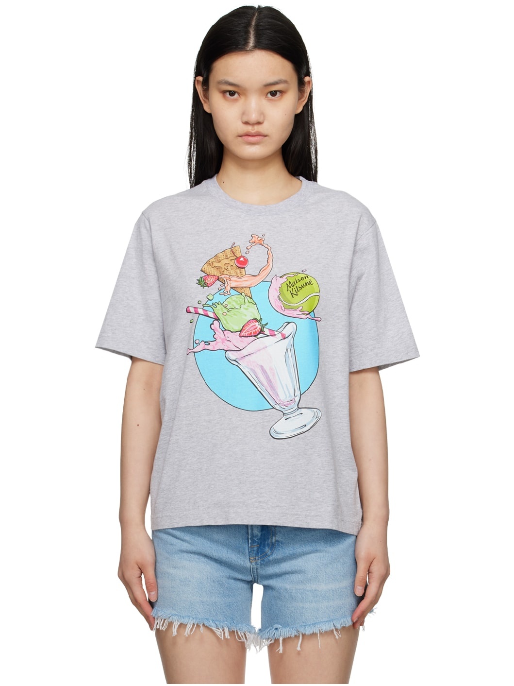 Gray Hotel Olympia Edition Ice Cream Splash T-Shirt - 1