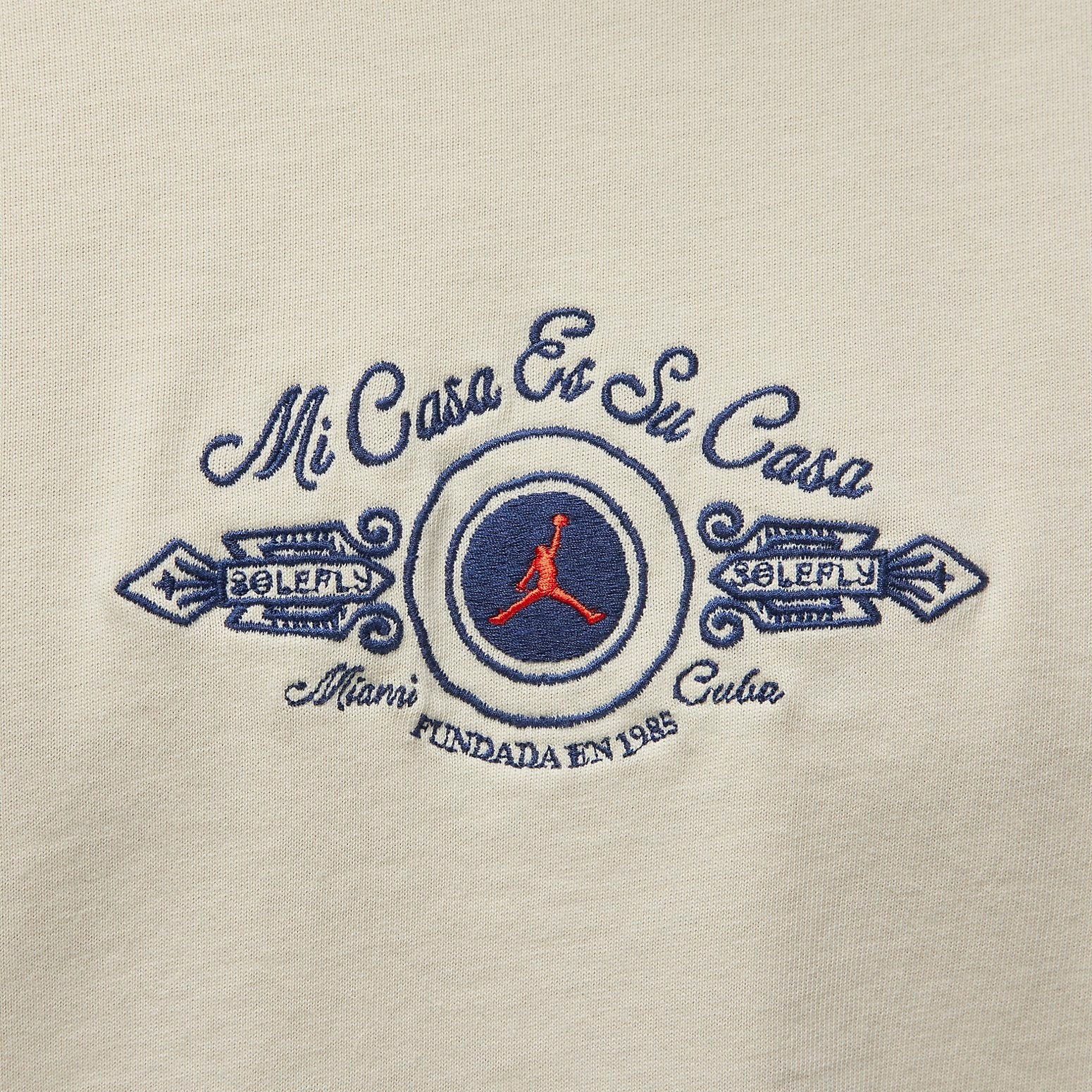 Air Jordan x SoleFly T-Shirt 'Beige' FQ3802-203 - 2
