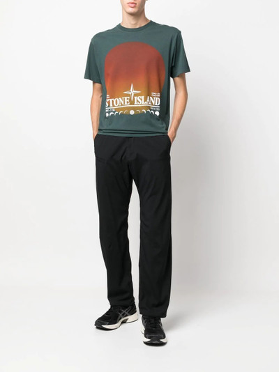 Stone Island Lunar Eclipse Two-print T-shirt outlook