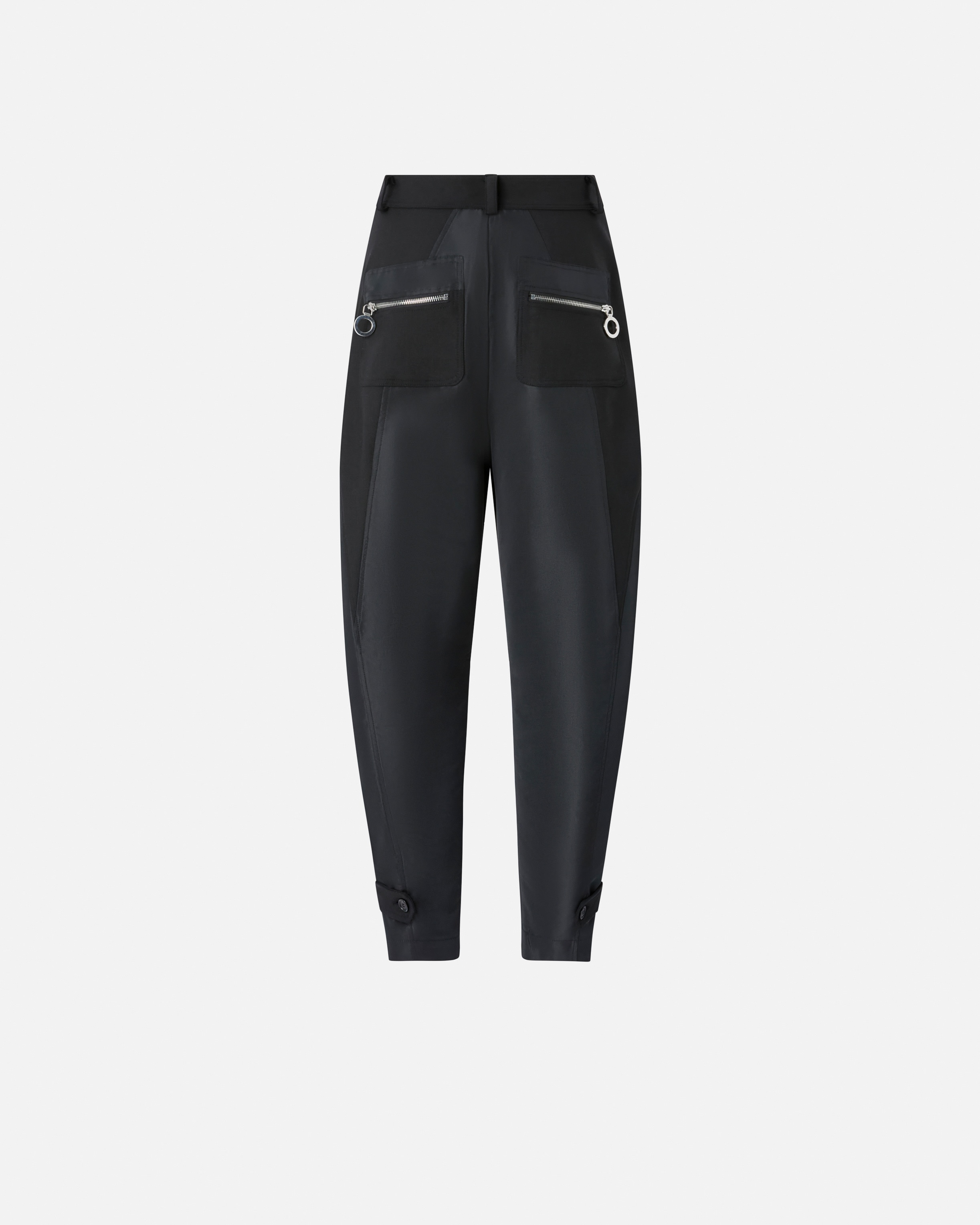 P-PANTS TROUSERS IN TECHNICAL FABRIC WITH ZIP - 7