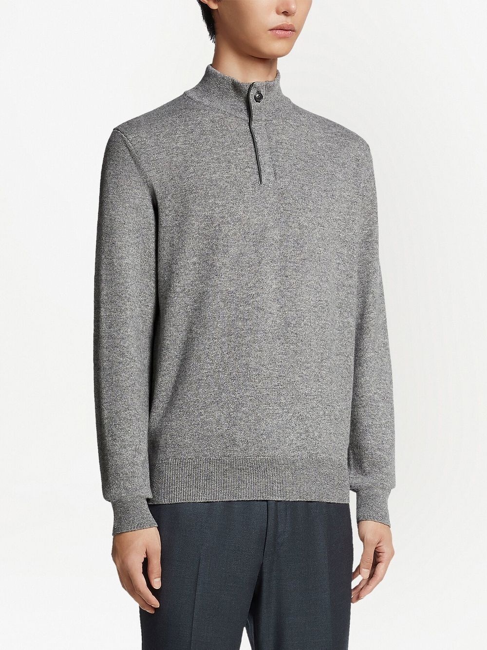 Oasi mock-neck cashmere jumper - 2