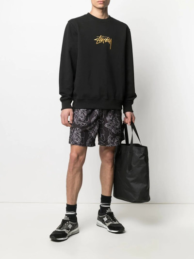 Stüssy embroidered-logo sweatshirt outlook