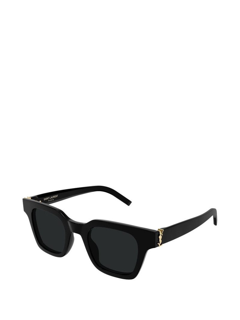 SAINT LAURENT square-frame logo.plaque sunglasses outlook