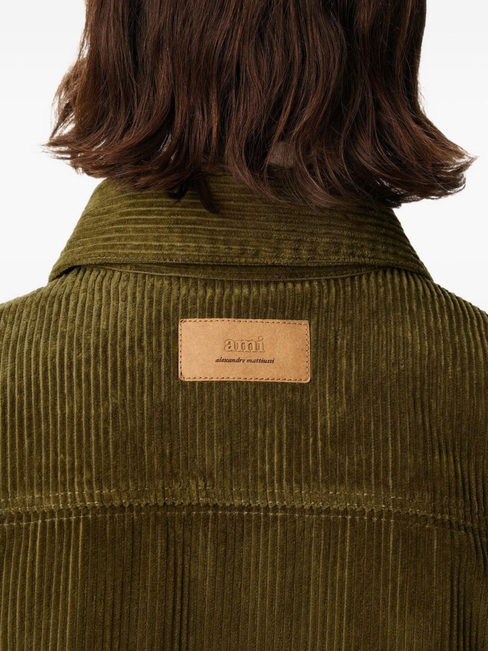 cotton corduroy shirt jacket - 5