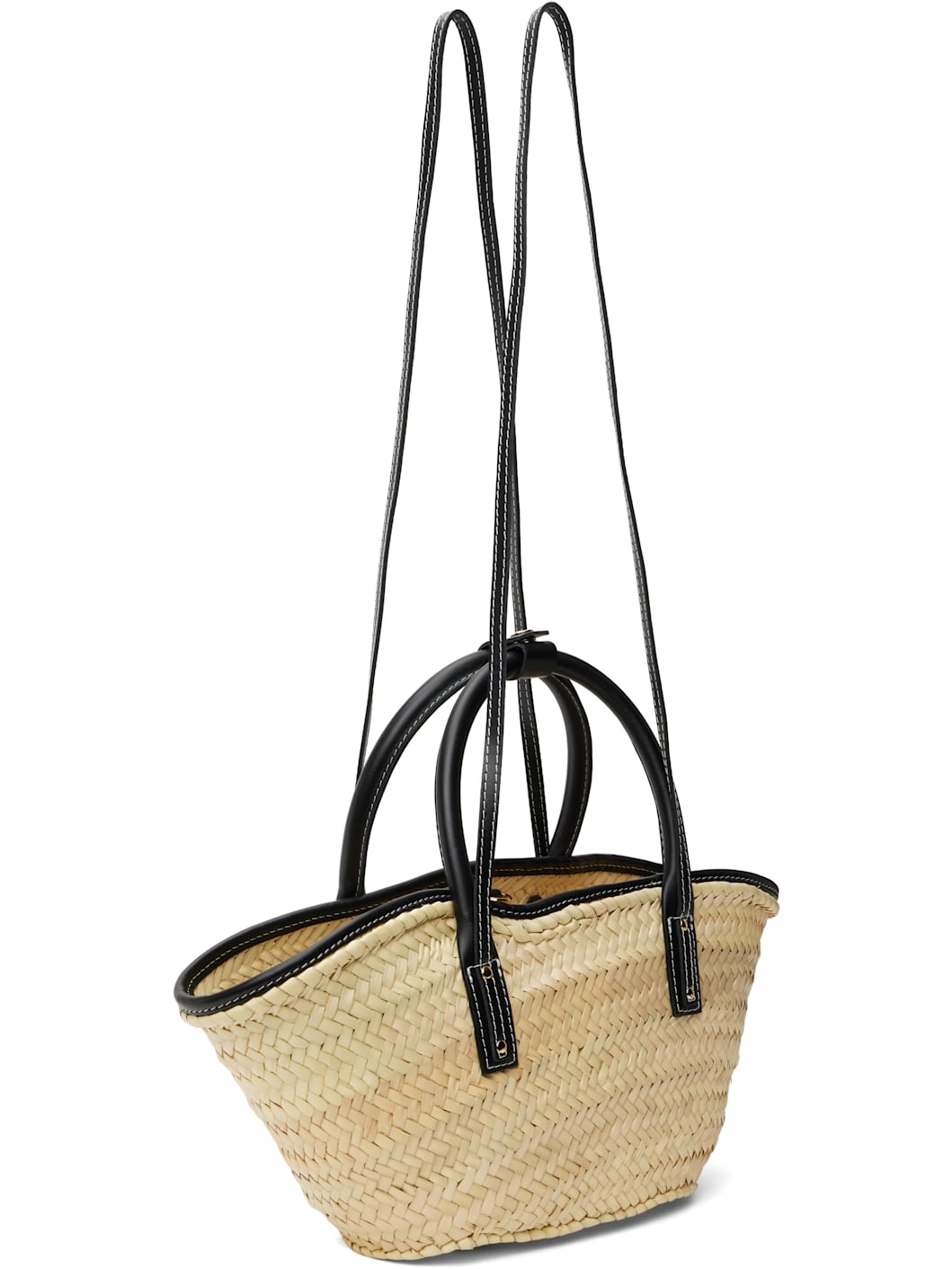 Black 'The small Soli basket' Tote - 3