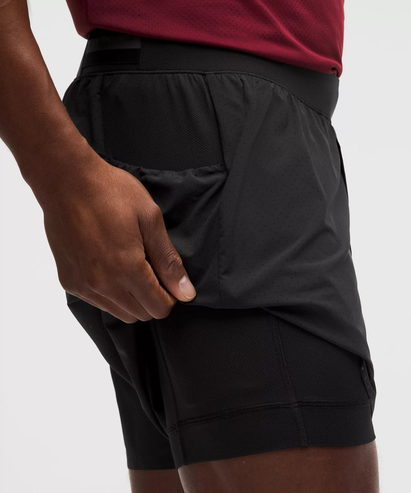 Fast and Free Lined Running Short 5" 6