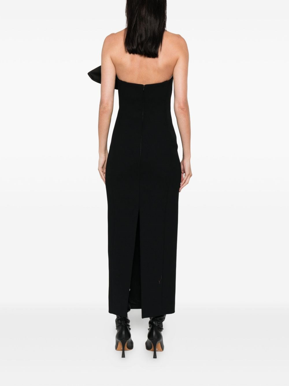 WOOL AND SILK BLEND DRESS - 2