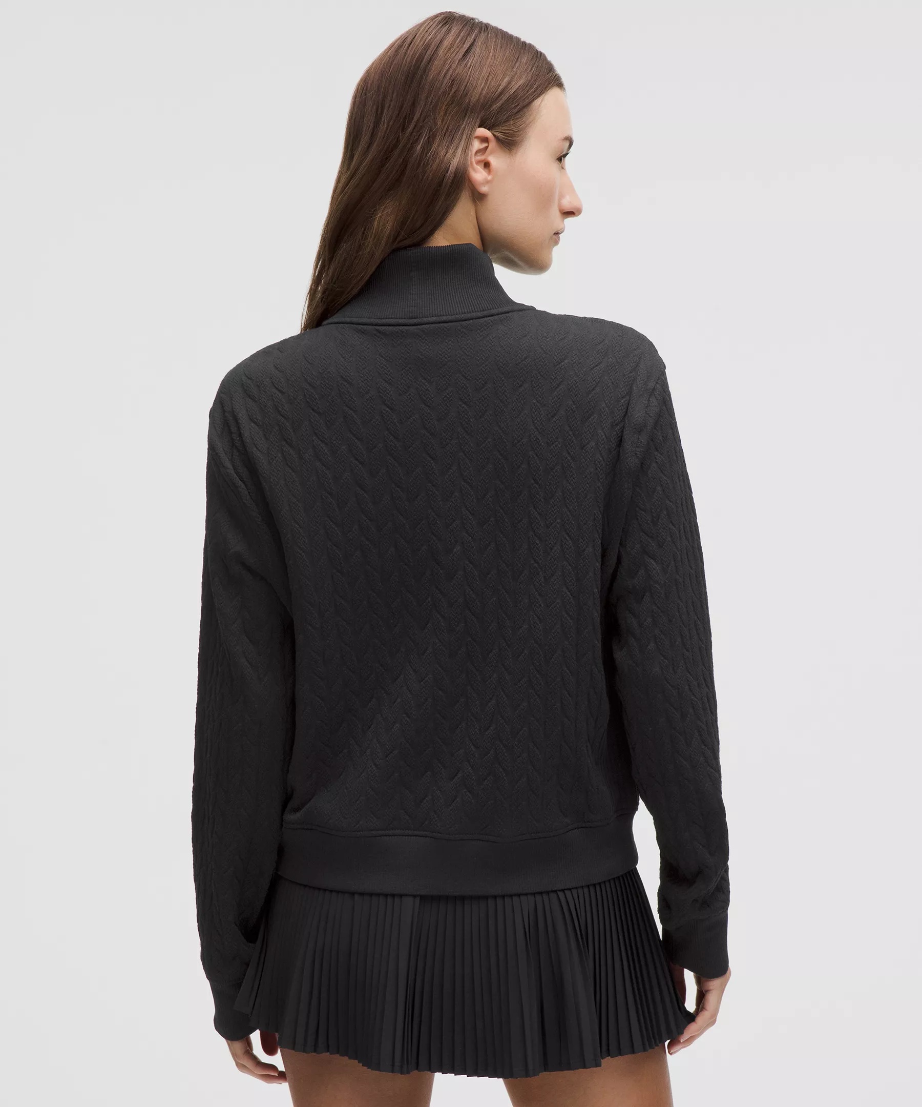 Engineered Warmth Cable-Knit Half Zip - 3