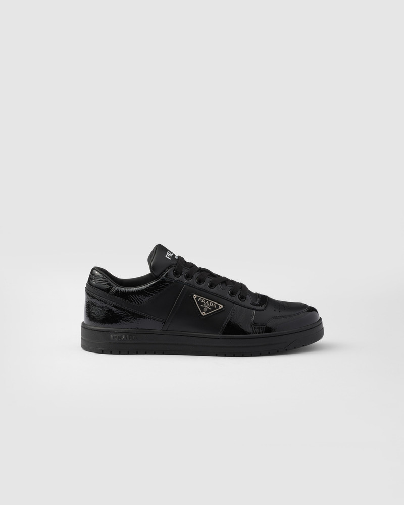 Prada Downtown leather sneakers outlook