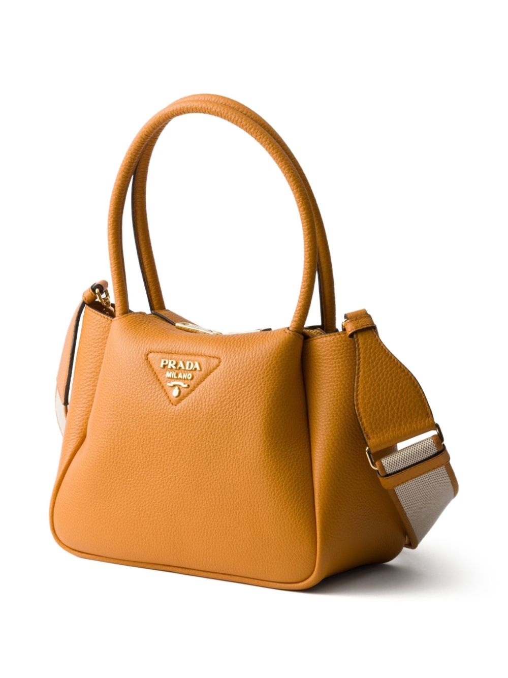 small leather tote bag - 5