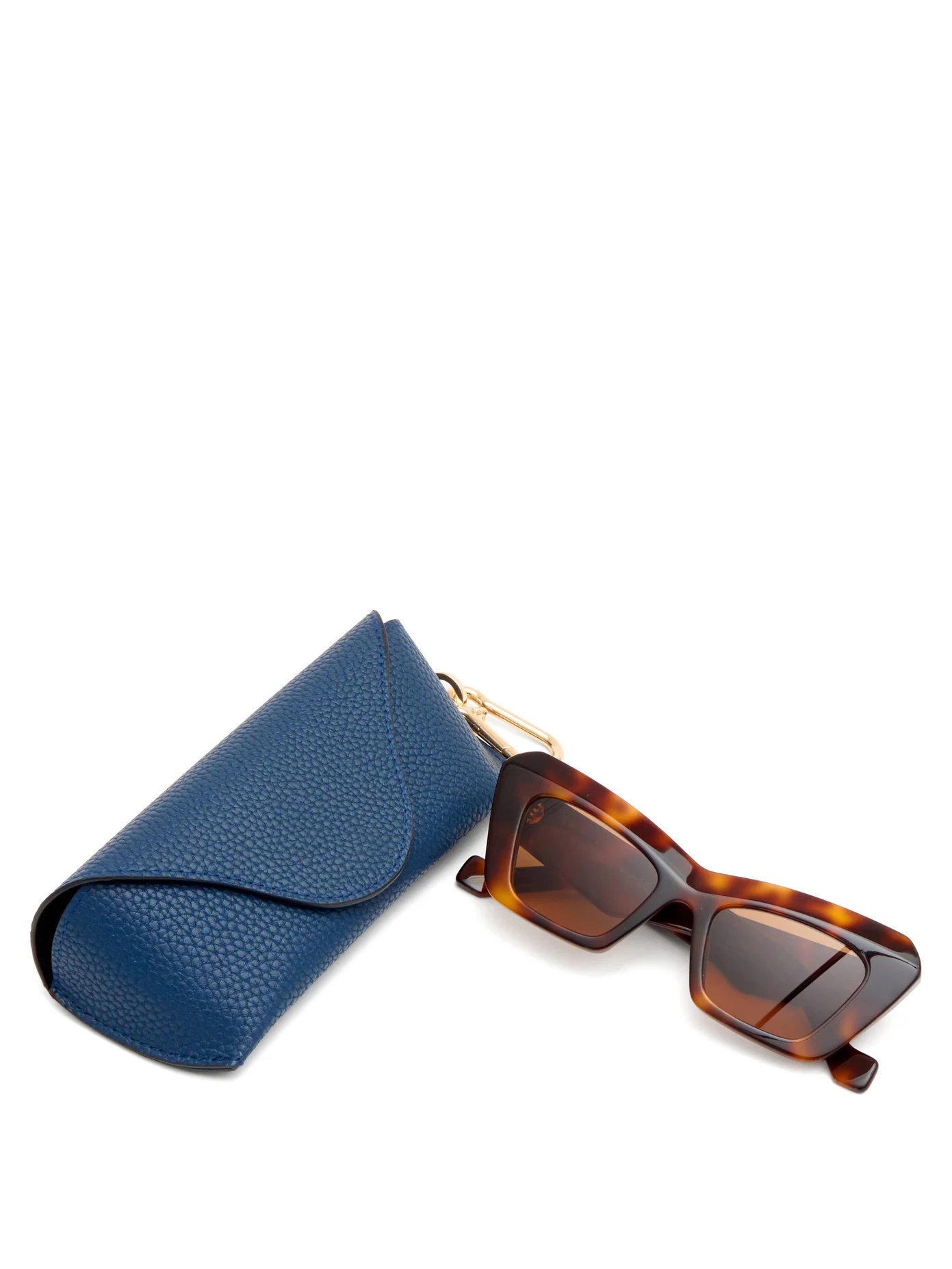 Anagram cat-eye tortoiseshell-acetate sunglasses - 4