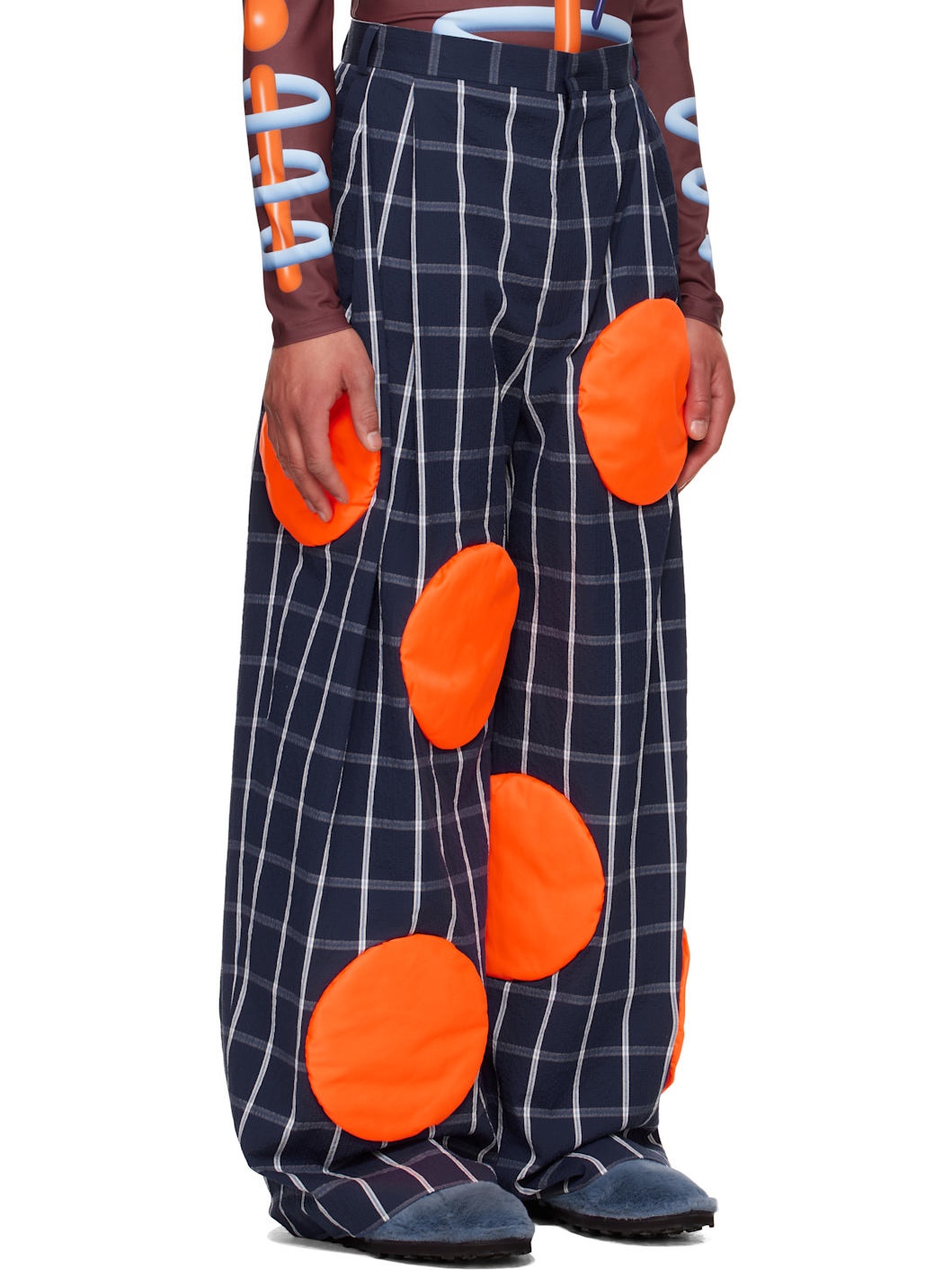 Navy Sun Trousers - 2