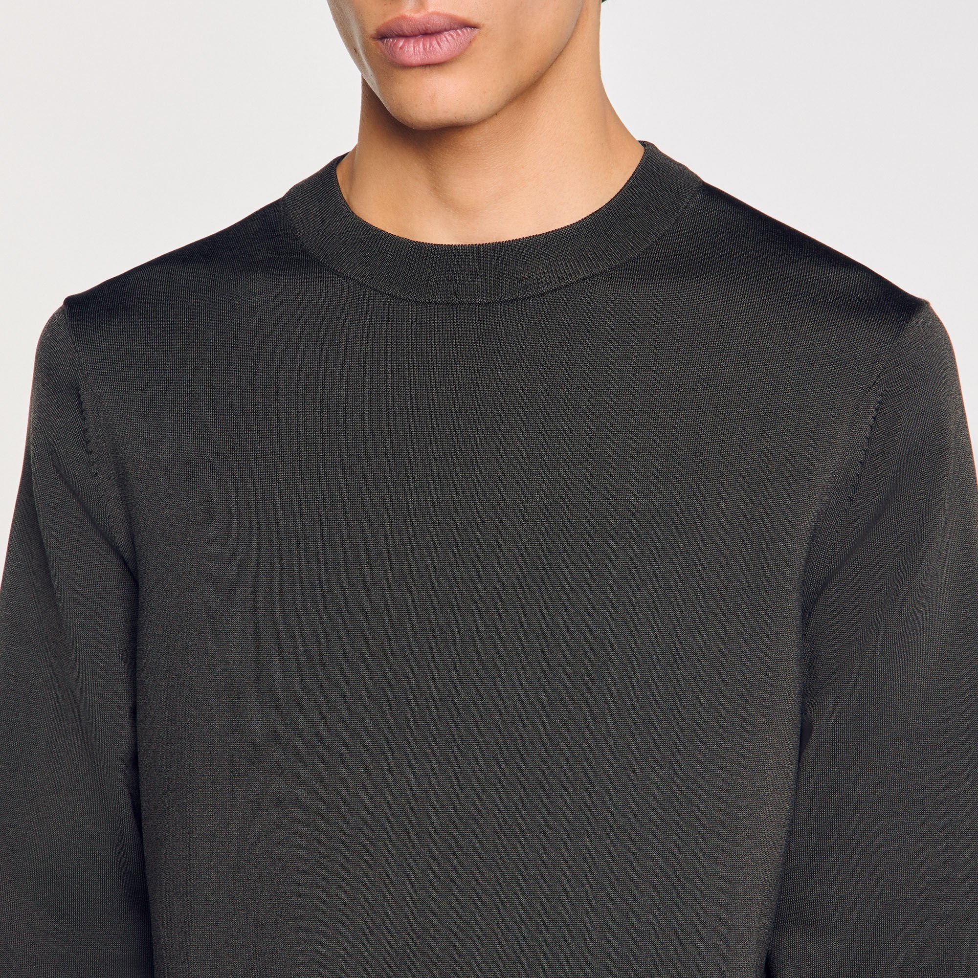 FINE KNIT SWEATER - 3