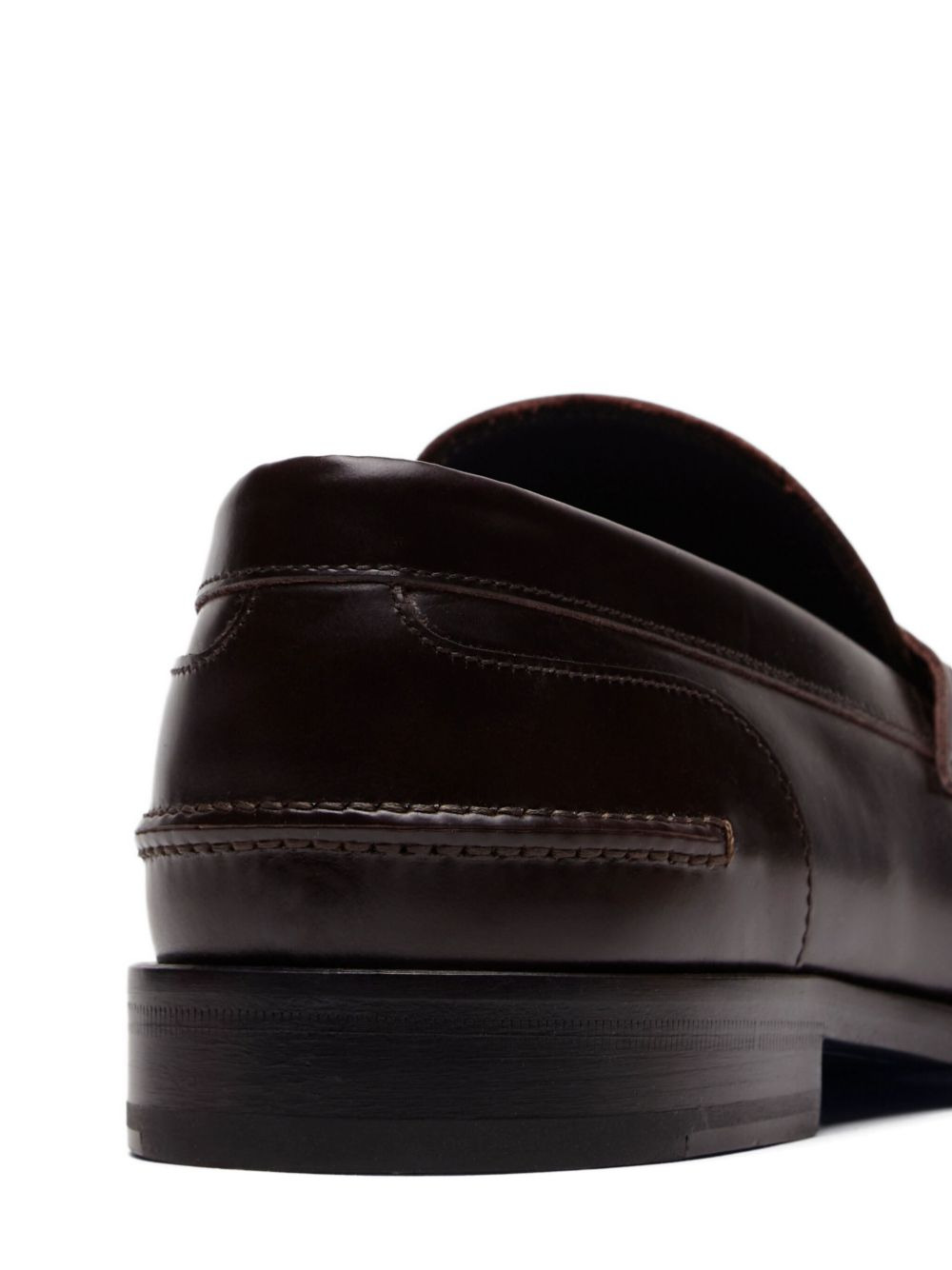 College leather penny loafers - 4