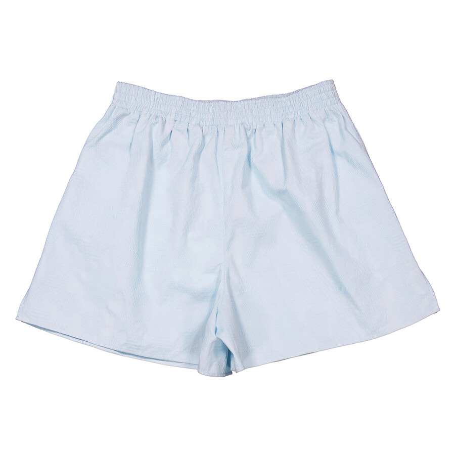 Chloe Ladies Pure Blue Renaissance Cotton Shorts - 2