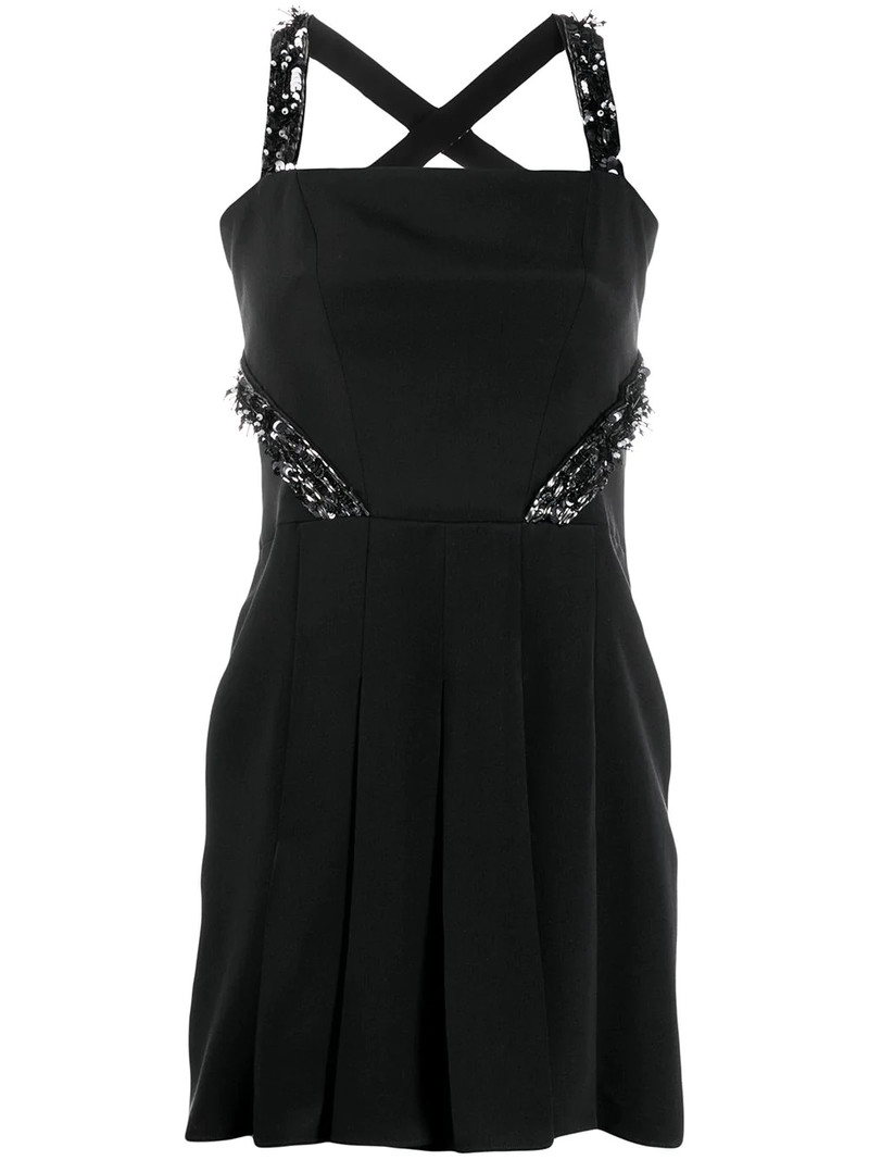 sequin embellished dress 1