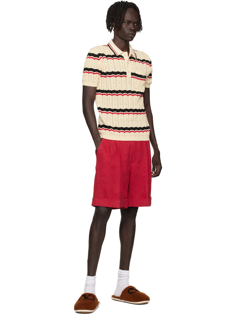 Valentino Brown Ta Chambre Wool Slippers outlook