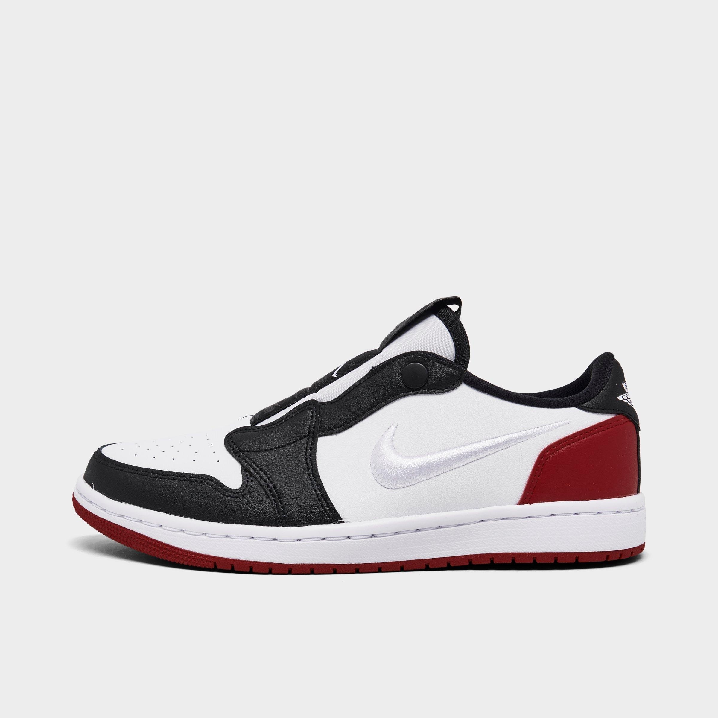 WOMEN'S AIR JORDAN RETRO 1 LOW SLIP CASUAL SHOES - 1