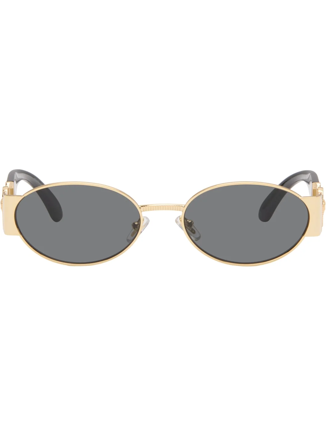 Gold Medusa Biggie Sunglasses - 1
