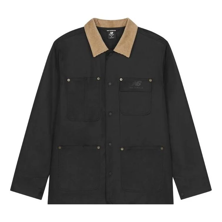 New Balance Vintage Trend Coat 'Black Brown' AMJ31321-BK - 1