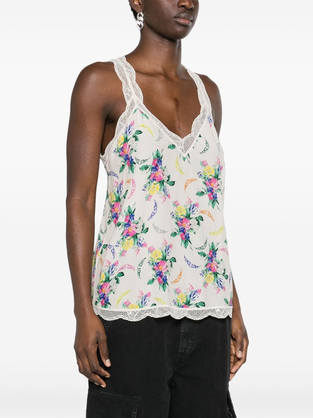 Chou floral-print blouse - 3