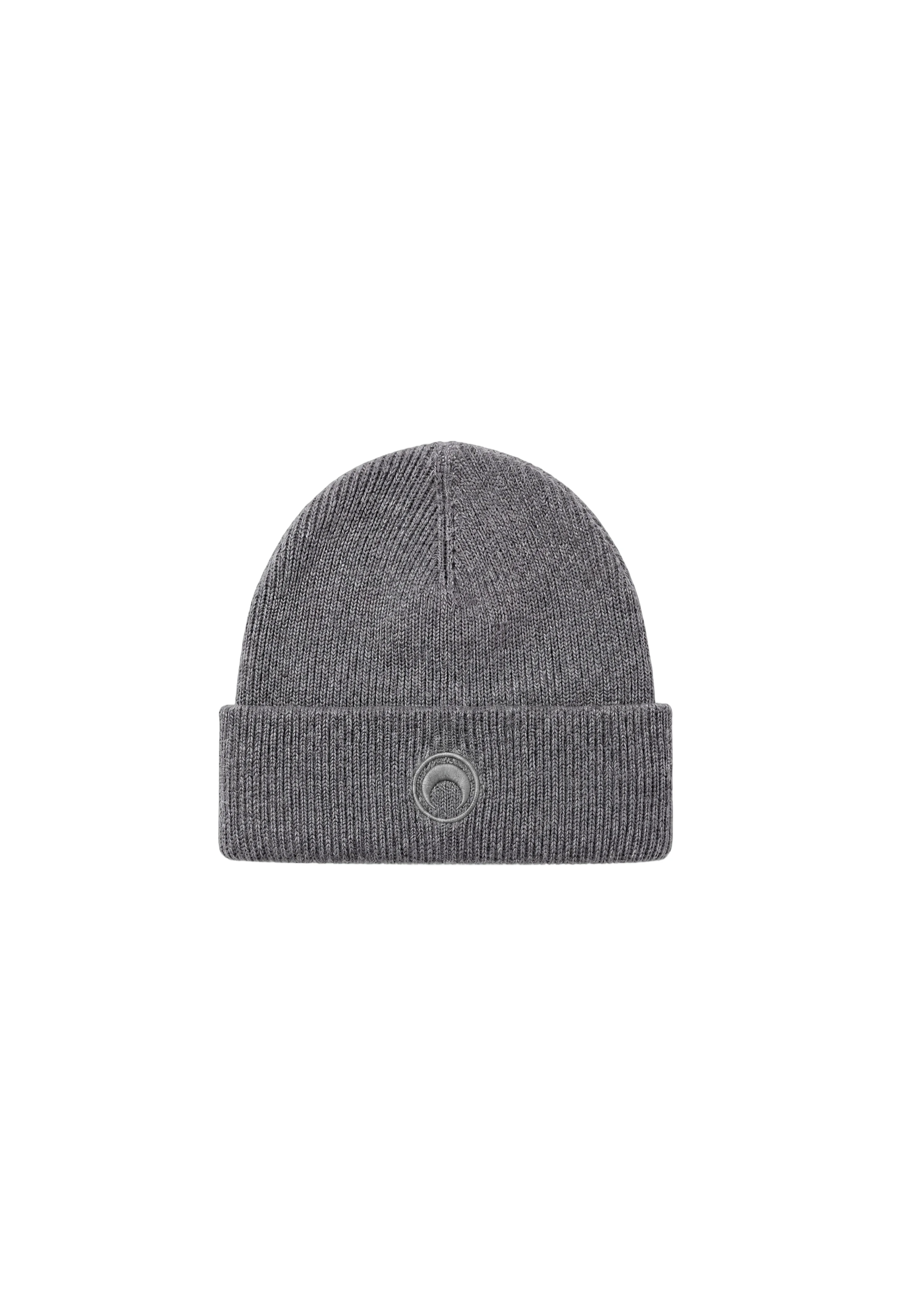 MOON LOGO KNIT BEANIE - 1