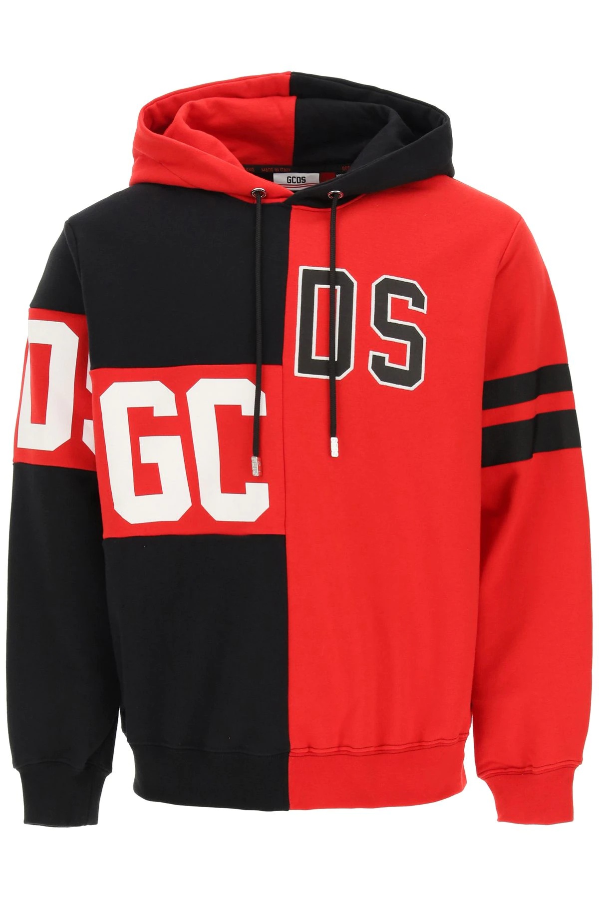 HOODIE WITH LOGO MIX - 1