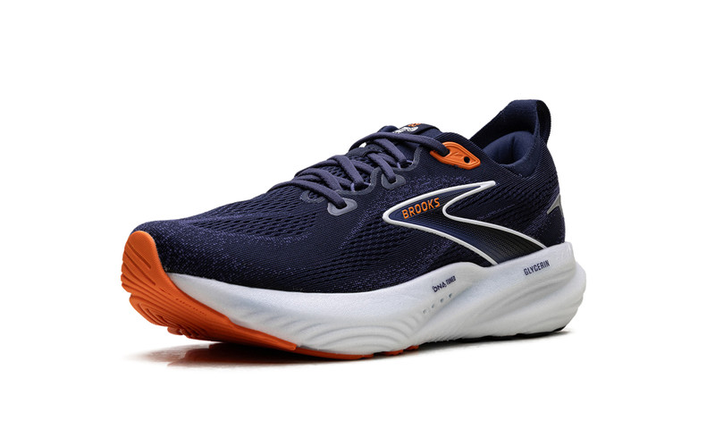 Brooks Glycerin 22 Peacoat Blue Ribbon Orange 4