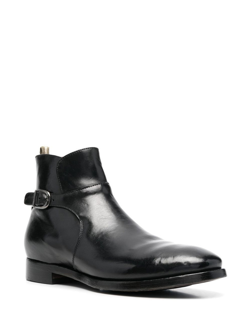OFFICINE CREATIVE buckle-detail ankle boots outlook