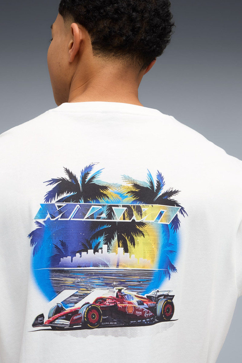 Scuderia Ferrari Miami Men's Oversized Tee 6