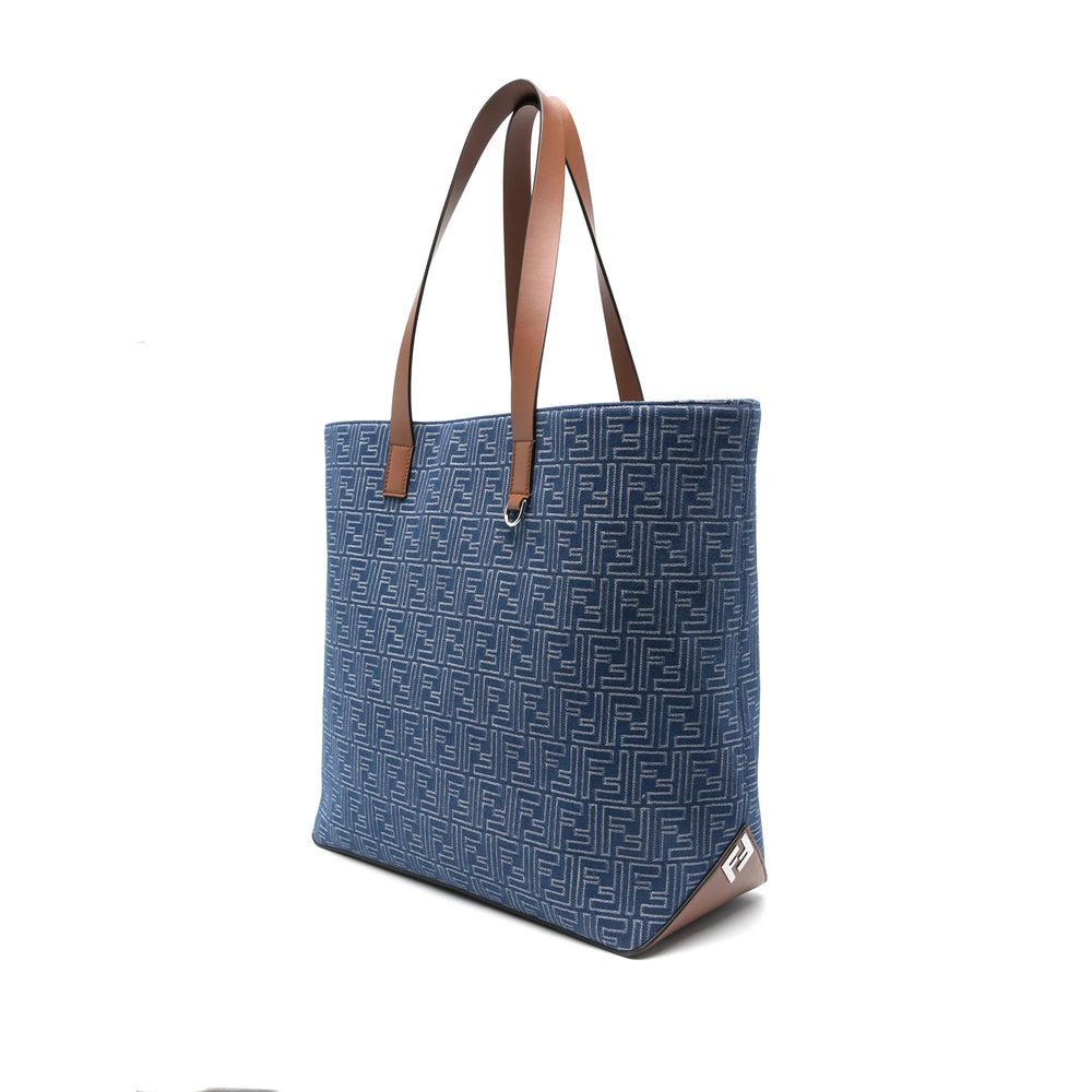 Fendi Blue Tote Bags Men - 2