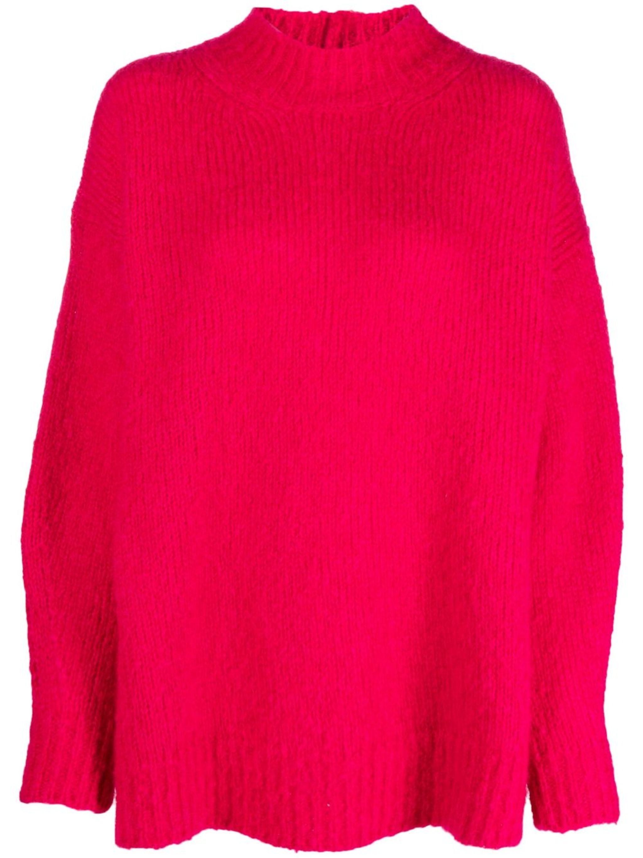 brushed mohair-blend jumper - 1