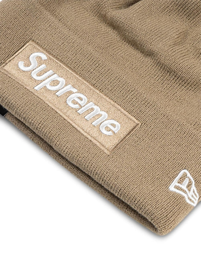 Supreme x New Era Box Logo beanie outlook