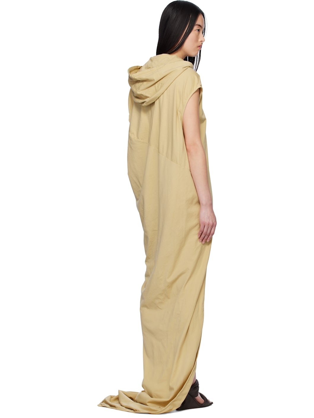 Beige Hollywood Edfu T Maxi Dress - 3