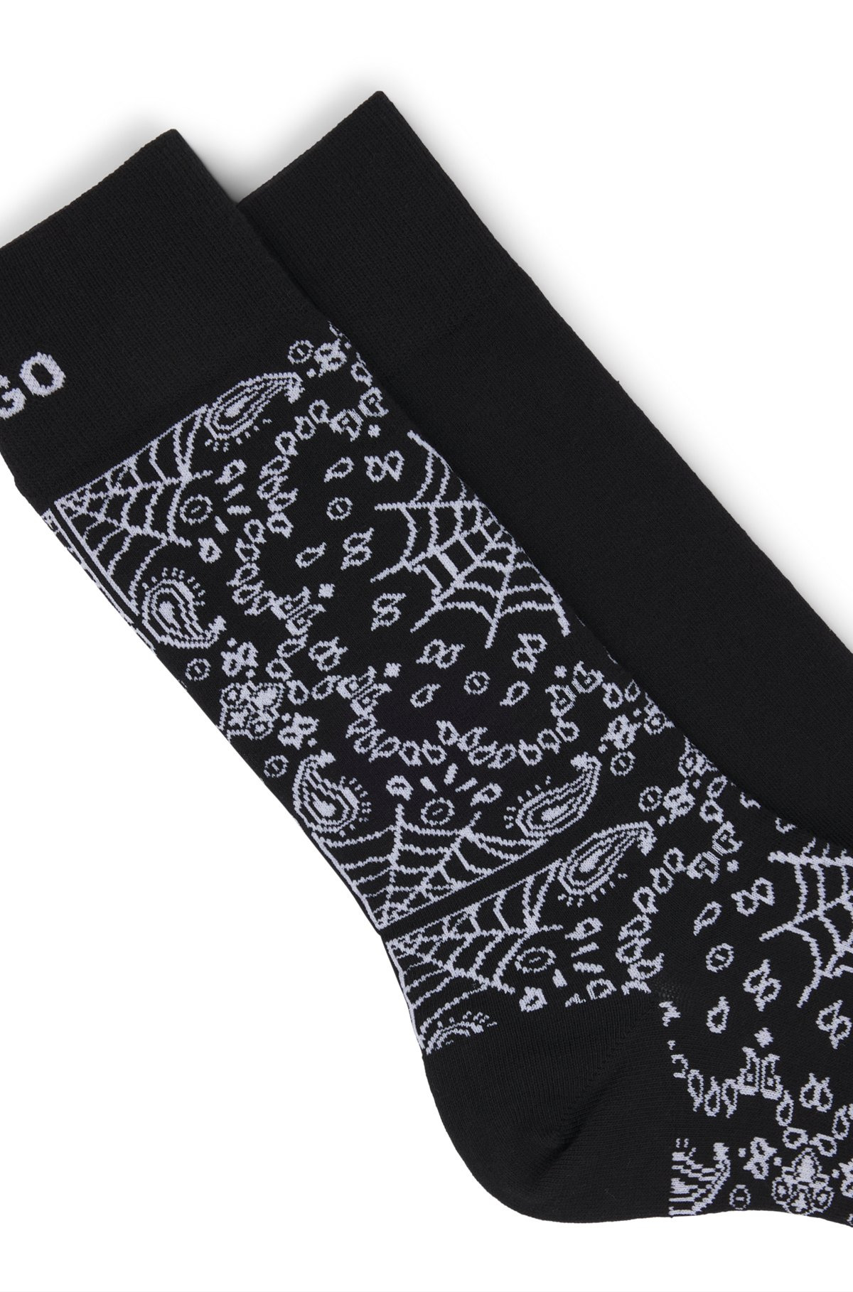 TWO-PACK OF REGULAR-LENGTH SOCKS IN COTTON - 2