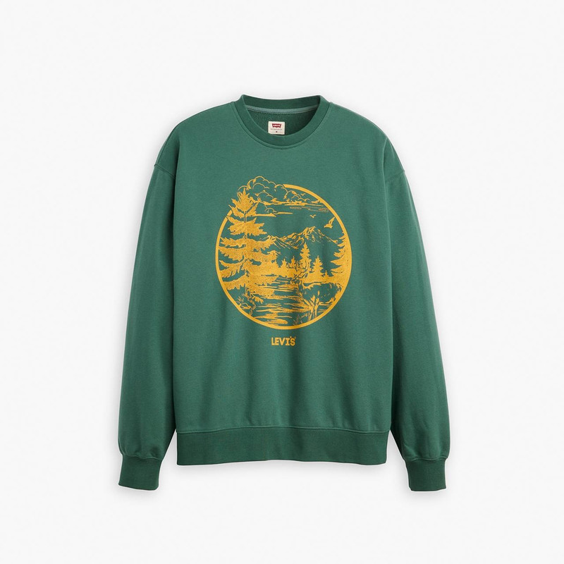 RELAXED GRAPHIC CREWNECK SWEATSHIRT 1