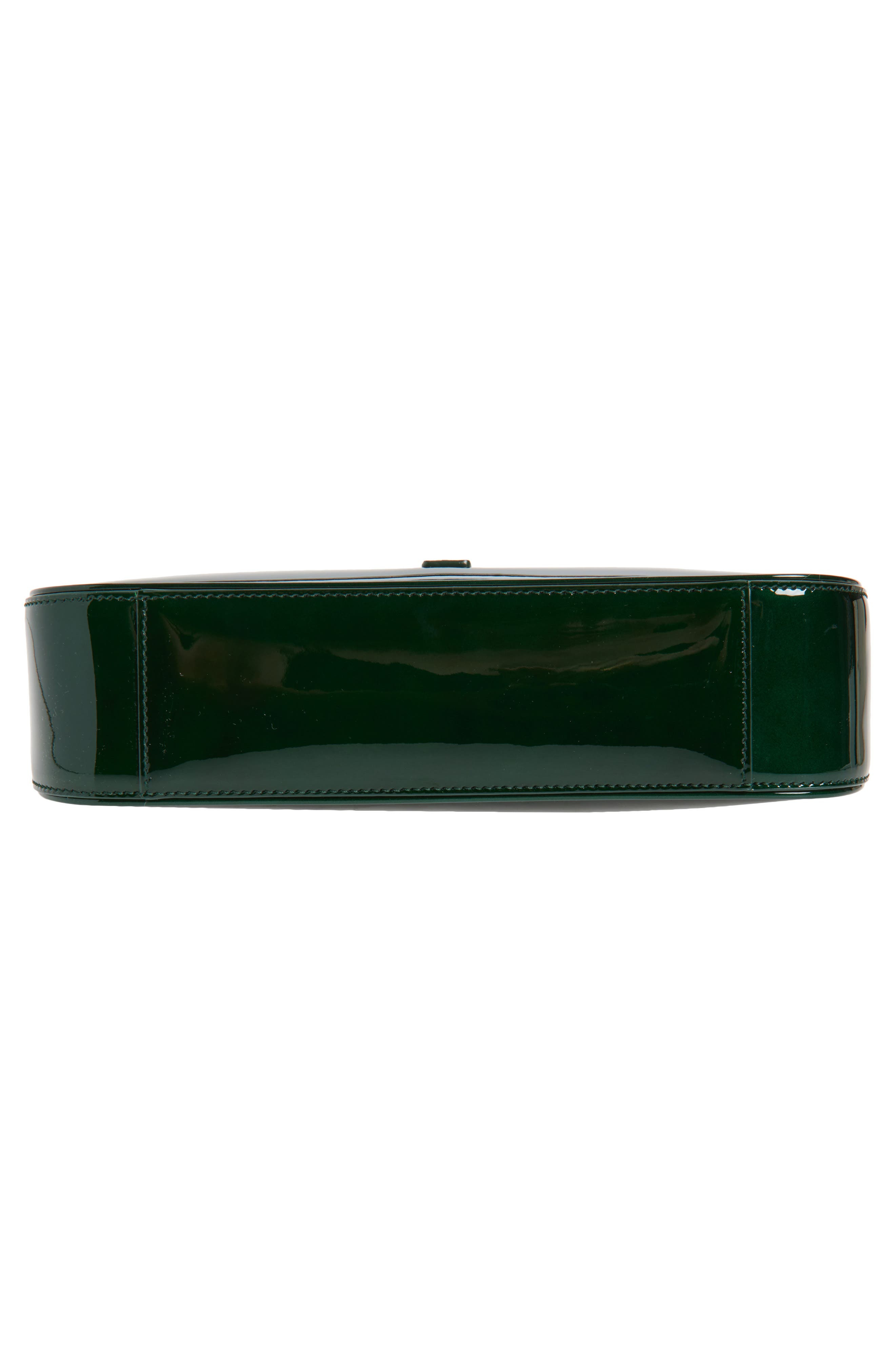 Saint Laurent Small Le 5 À 7 Patent Leather Shoulder Bag in Fir Leaf at Nordstrom - 6