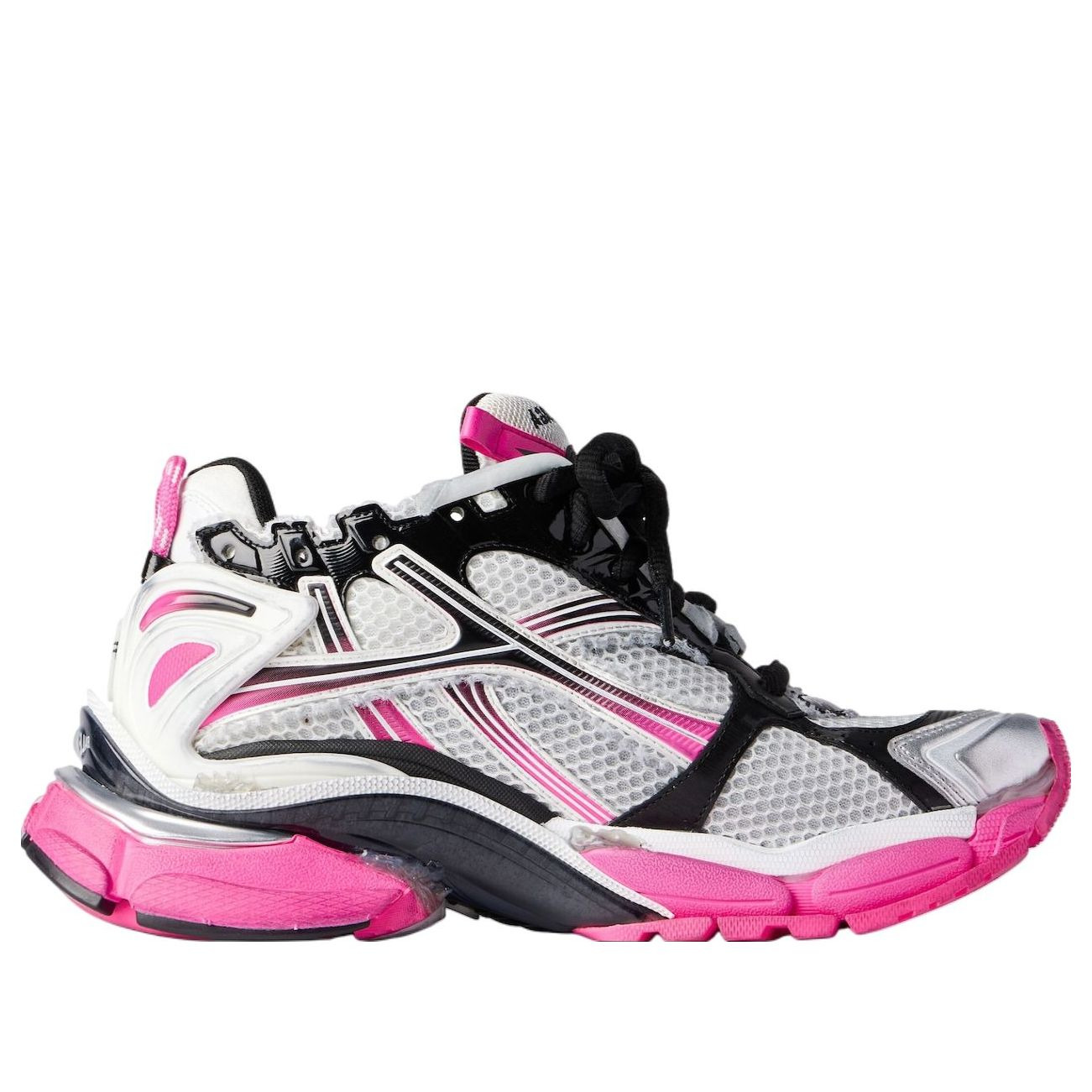 (WMNS) Balenciaga Runner Gradient 'White Pink Black' 772767WRUNG9155 - 2